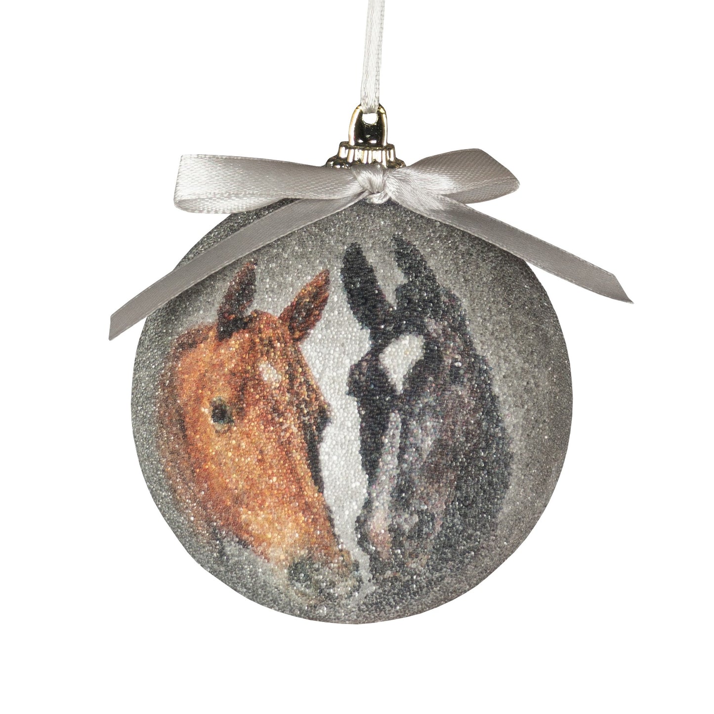 Boule de Noël grise