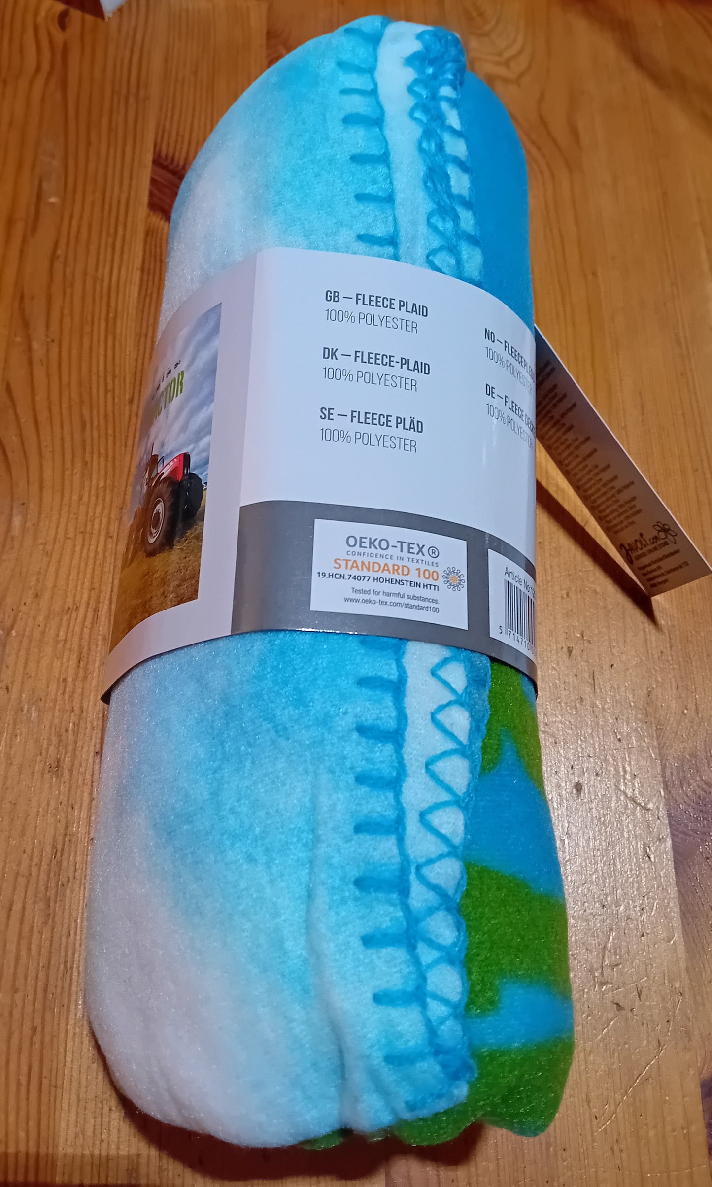 Fleece-Deckenabzieher