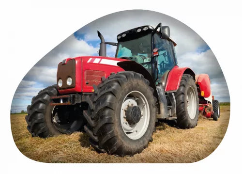 Coussin de forme du tracteur Massey Ferguson