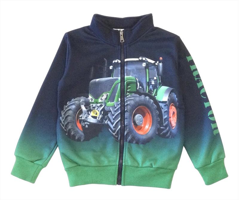 Blaue Weste mit Fendt