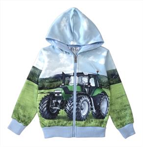 Gilet bleu clair avec Deutz