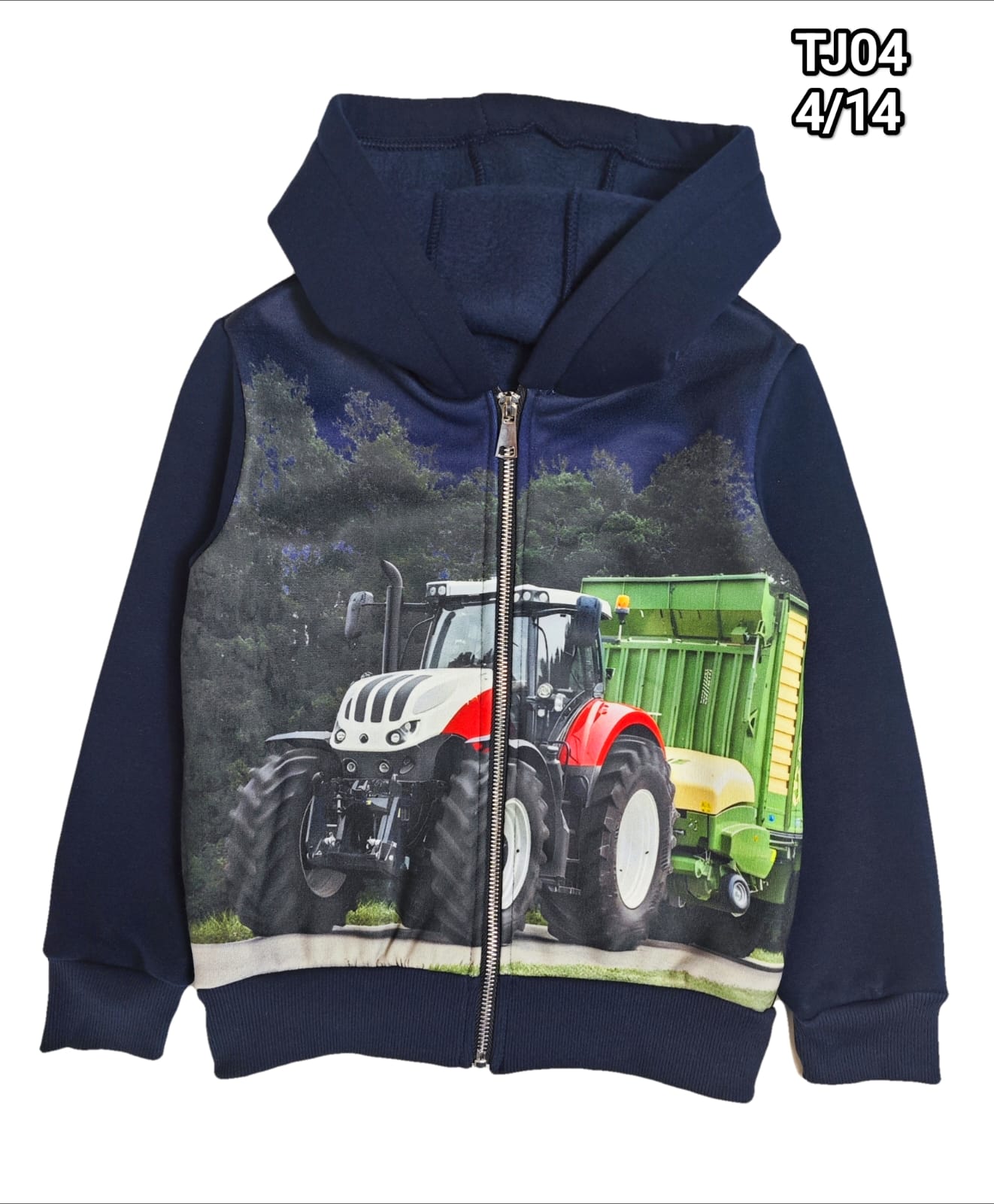 Donkerblauw vest met trekker Steyr