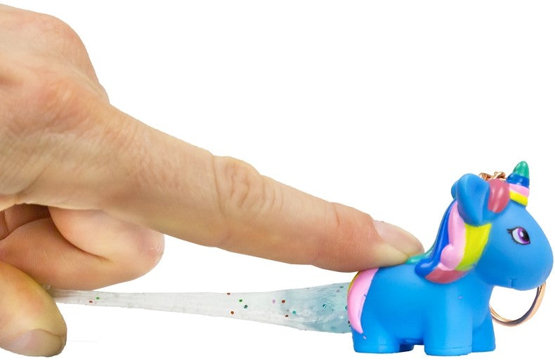 Porte-clés licorne dans un sac aveugle