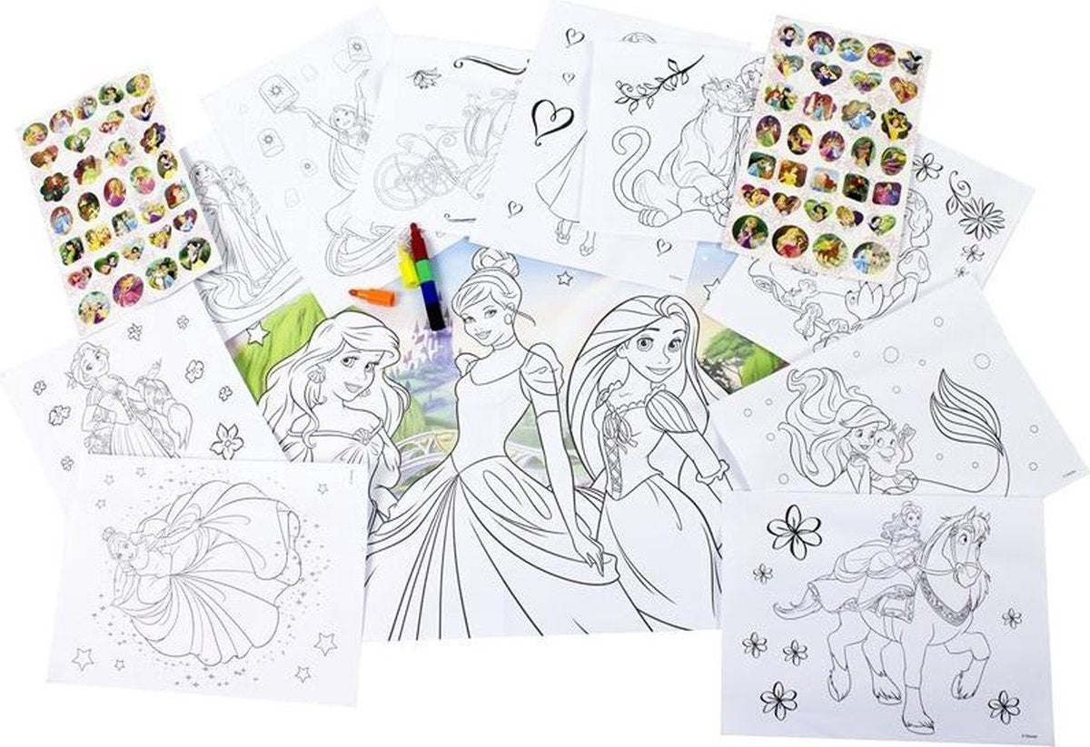 Disney Princess Creative Set dans une boîte en fer blanc