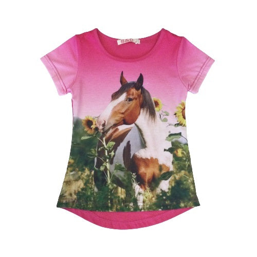 Paardenshirt met paardenbloem