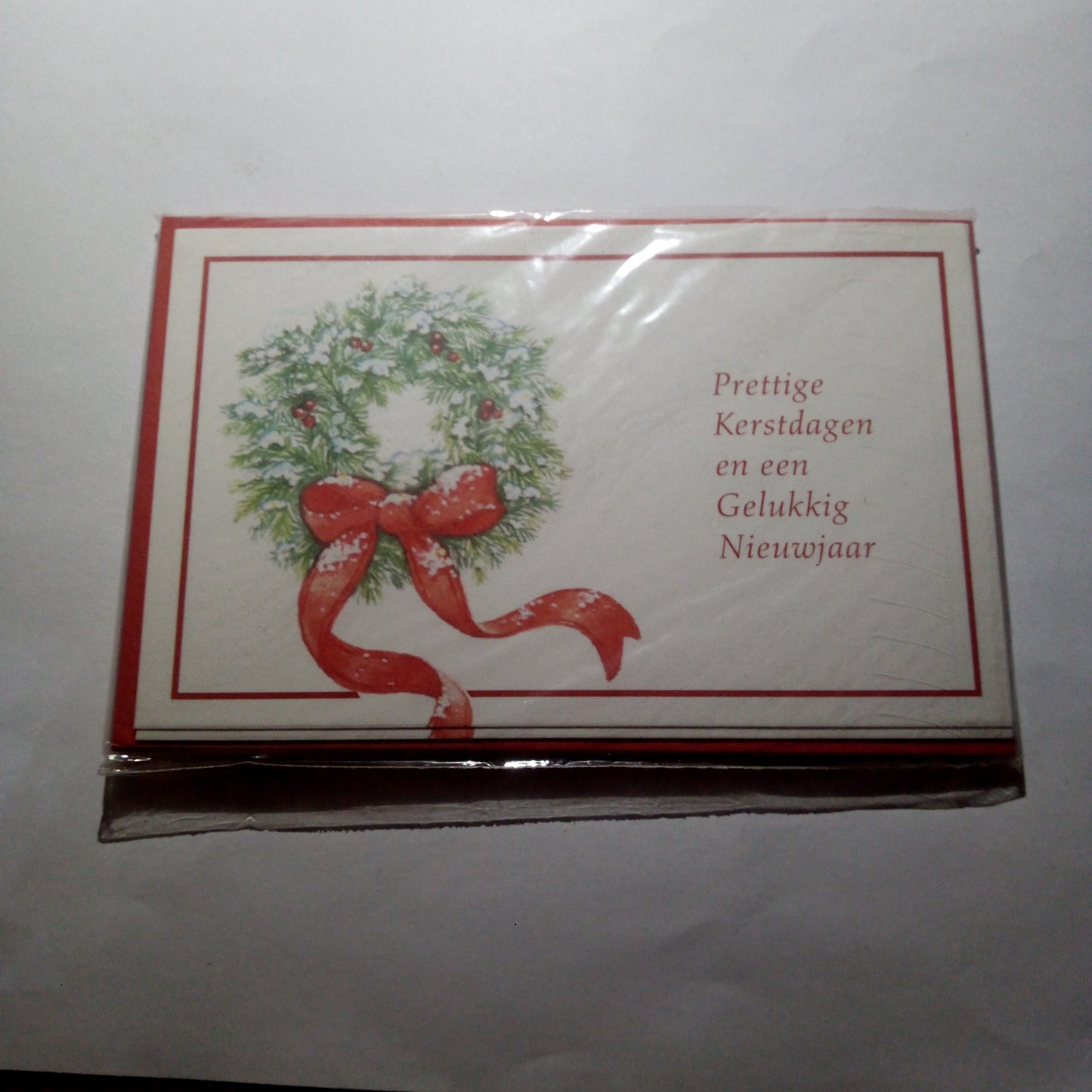 Weihnachtskarten-Kranz