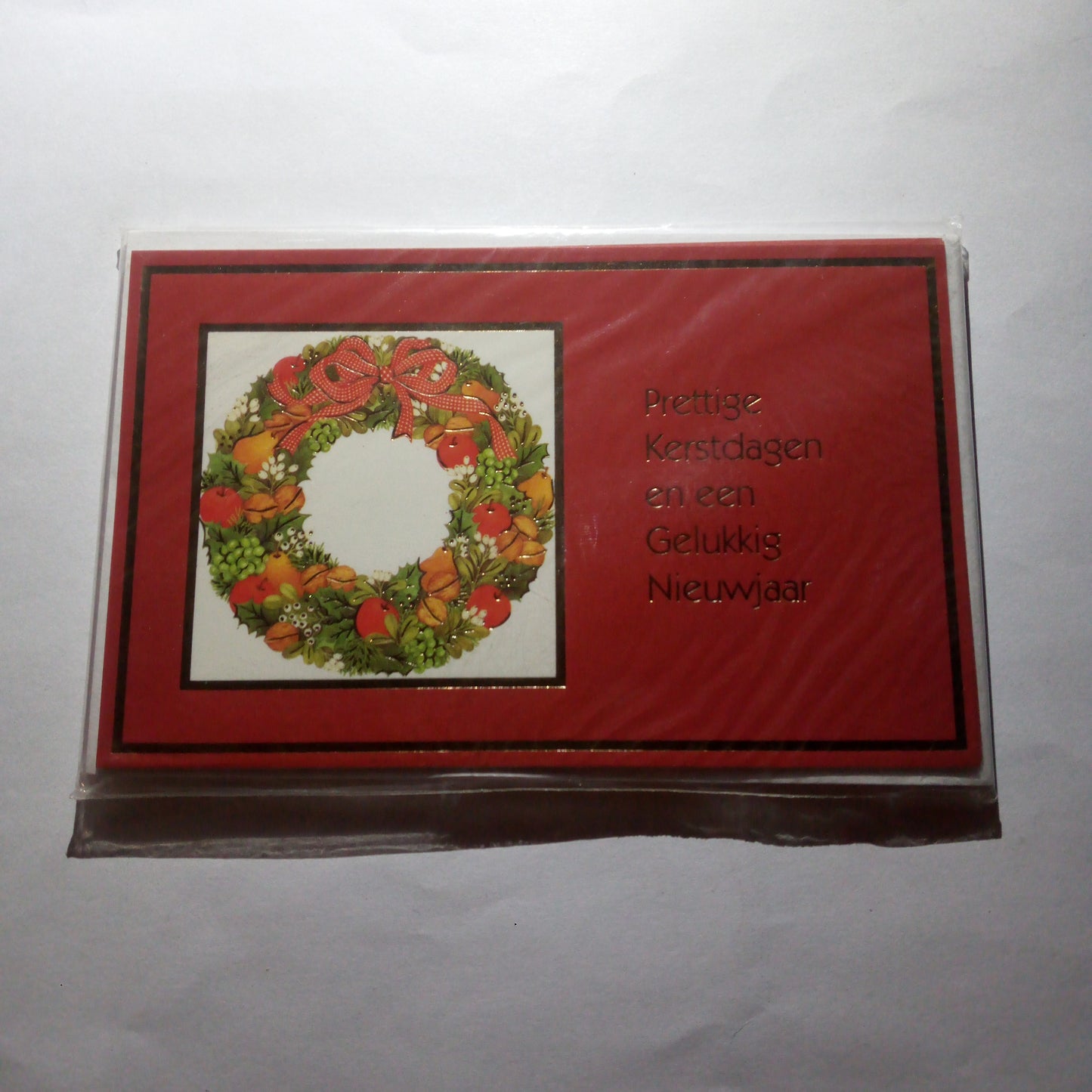Kerstkaarten kerstkrans