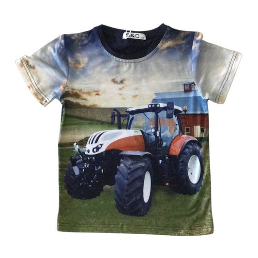 Chemise bleu foncé avec Steyr