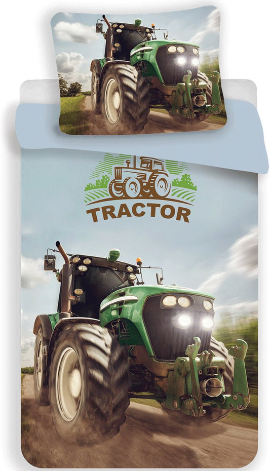 Duvet cover Green Tractor