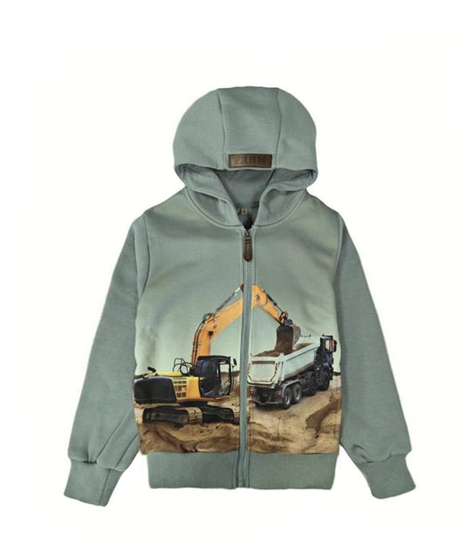 Grijs vest met Kraan