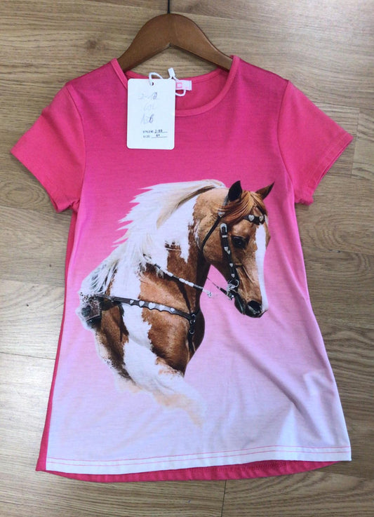 Chemise cheval avec cheval en fourrure