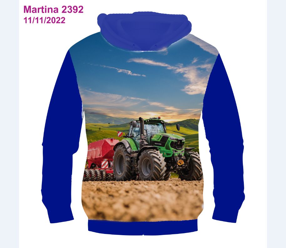 blue Hoodie Deutz